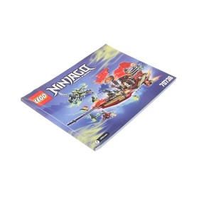 1x Lego Building Instructions Ninjago Possession Final Flight of Destiny's Bounty 70738