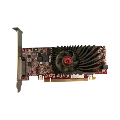 AMD HD 5570 1GB VHDCI Quad DVI 4 Monitors Windows 10 Video PCI-e Graph Card - Image 1 of 3