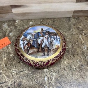 antique napoleon Porcelain Lid - Picture 1 of 14