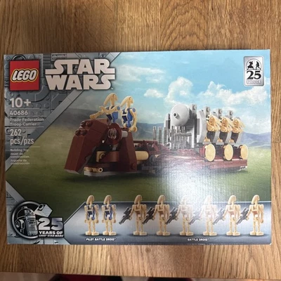 LEGO Star Wars 40686 Trade Federation Troop Carrier SEALED BRAND NEW - Image 1 of 3