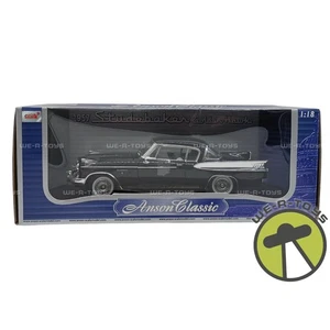 Anson Collection Black 1957 Studebaker Golden Hawk Vehicle 1:18 Scale NEW - Picture 1 of 7