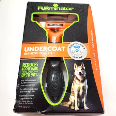 Nueva herramienta Furminator Undercoat deShedding perro mediano 25-50# pelo corto Foto 1 de 4