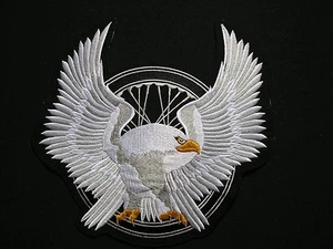 Eagle Big Wheel XL Aigle   ecusson brodé patche Thermocollant  iron-on patch - Imagen 1 de 1