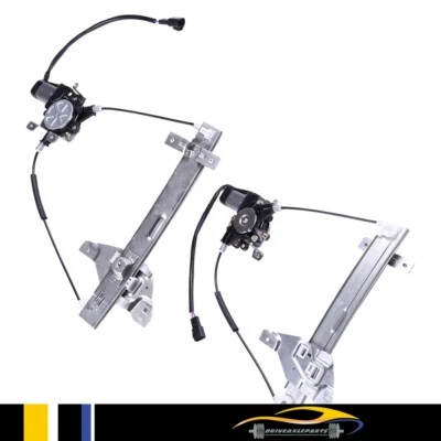 Rear Left Right Fits 2000-05 Chevrolet Impala Power Window Regulator with Motor - Изображение 1 из 4