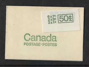 BOOKLET BK68b, TYPE II "PRE-STAMPED" LARGE STCKER - Picture 1 of 3