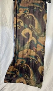 Exquisites langes Seidentuch Paisley-Druck Luxus 68 x 21 cm Mama Geschenk klassisch - Bild 1 von 10