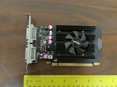 MSI Nvidia GeForce N210-512D2 Desktop Video Card 512MB DDR2 PCI - Image 1 of 3