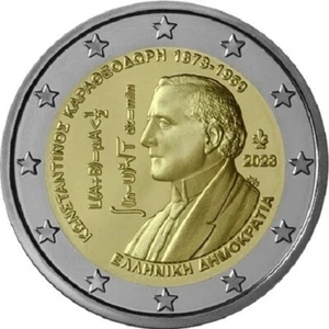 Grèce - 2 Euros Commemorative 2023 " Constantin Carathéodory " UNC - Bild 1 von 3