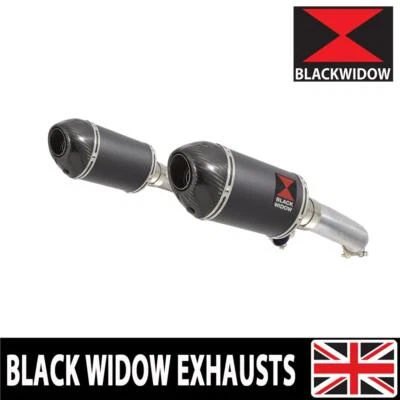 VTR1000F SC36 Firestorm / Superhawk FV-F6 97-06 Twin Exhaust Silencer Kit BC20V - Image 1 of 4