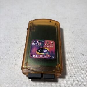 Nyko Jumbo Memory Pak X2 400 Blocks for Sega Dreamcast Memory Card