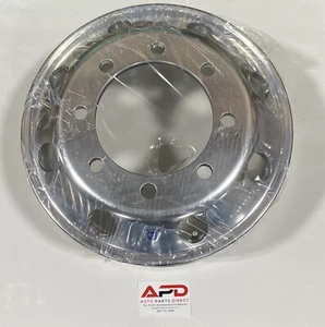 NEW Alcoa Front Aluminum Wheel 19.5x6.75 Mirror Polish Finish 8x275mm 765421 - Picture 1 of 6