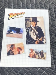 Original 1981 Indiana Jones: Raiders Of The Lost Ark Promotional Advertisement - Picture 1 of 6