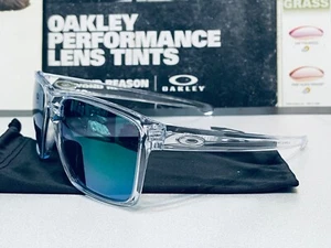 Oakley SLIVER XL Polished Clear w/ Jade Iridium lenses SKU# 9341-02 April 2016 - Picture 1 of 14