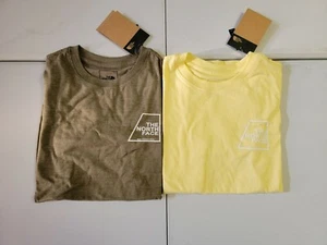 North Face Women's Short Sleeve Logo Marks Tri-blend T Shirt NWT 2022 - Picture 1 of 3