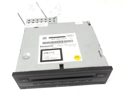 2012 2013 Audi A7 Quattro 6 CD Disc Changer Receiver OEM 8X0035110B - Image 1 of 4