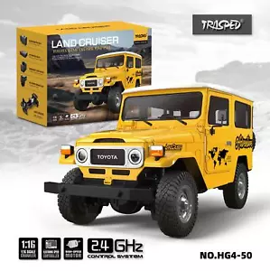 4WD 1/16 HG RC Off-Road Krabbler Fahrzeuge Elektro Crawler Auto FJ40 Sound Licht - Bild 1 von 3