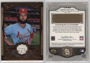 2006 SP Legendary Cuts Legendary Materials Bronze /99 Bruce Sutter #LM-BS HOF
