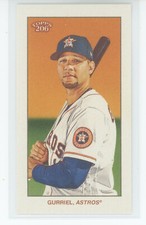 2021 Topps 206 Wave 3 Carolina Brights #29 Yuli Gurriel (Astros) Print Run /14*