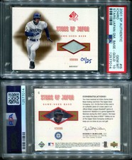 PSA 10 2001 SP Authentic Stars of Japan Game Base Gold Ichiro Suzuki 1/25 POP2