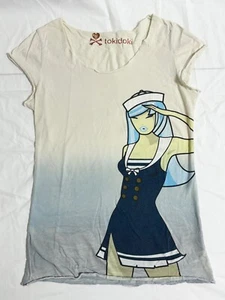 Tokidoki Womens Juniors Sailor T-Shirt SIZE LARGE L - Picture 1 of 5