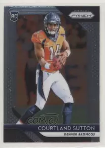 2018 Panini Prizm Rookie Courtland Sutton #215 Rookie RC - Picture 1 of 7