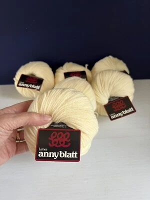 Hoja Anny 100% Lana - 6 Madejas - ECRU - 95m - 100 yardas. cada Foto 1 de 4