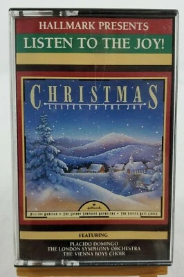 Hallmark Presents: Christmas Listen to the Joy- Cassette - Placido Domingo -1986 - Image 1 of 4