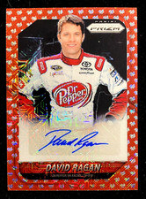 2016 Panini Prizm David Ragan RED Flag Prizm Refractor AUTO 30/50 !!!  RACING