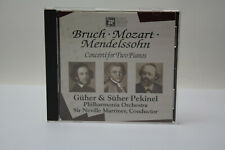 Bruch / Mozart / Mendelssohn: Concerti For 2 Pianos CD  Pre-Owned Good