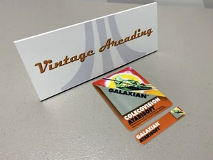 Galaxian (Colecovision) Replacement Game Label - Picture 1 of 1