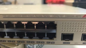 CISCO C6800IA-48FPD Catalyst 6800 Instant Acces POE+ Switch Tested Delivery 2-7d - Picture 1 of 9