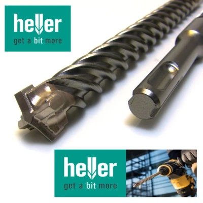 SDS plus Hammerbohrer Steinbohrer Betonbohrer HELLER 4POWER plus Ø M6 - M16 - Bild 1 von 4