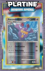 Ramboum Reverse - Platin: Supreme Winner - 64/147 - Französische Pokemon Karte - Bild 1 von 1
