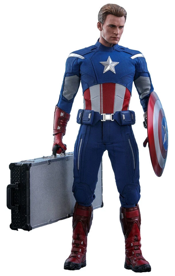 Hot Toys Avengers: Endgame - Captain America (2012 Version) 1/6th Scale Collectible Figure