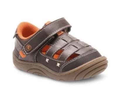 Novas Sandálias Stride Rite Foster Baby Boys - Marrom - Imagem 1 de 4