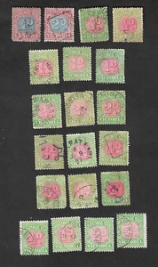 VIC Postage Due Selection of 20 Includes 4 x 1901 CTO No Gum - Picture 1 of 1