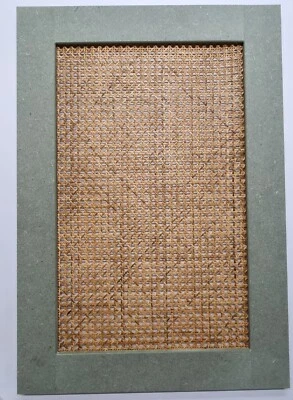 Puerta de cocina estilo coctelera MDF hecha a mano a medida con ratán Ref 37 Foto 1 de 4