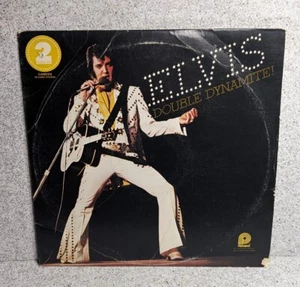 Elvis Presley Double Dynamite! Vinyl 2 Records DL2-5001 Pickwick Stereo Camden - Picture 1 of 7