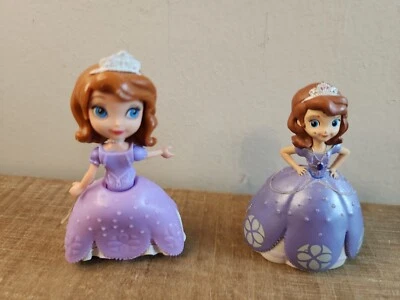  Lote de 2 figuras Disney Junior Sofía la primera princesa Sofía Foto 1 de 4