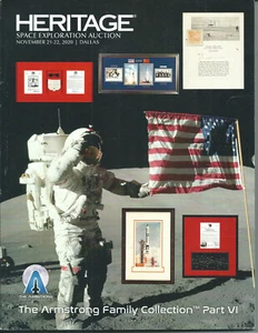 HERITAGE SPACE ARMSTRONG FAMILY COLLECTION 6 Gemini Apollo Auction Catalog 2019 - Bild 1 von 1