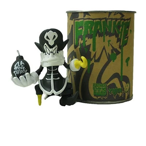 Figura de acción electrónica Virus Frankie Yujin 3 1/2 pulgadas en lata sellada de fábrica - Imagen 1 de 2