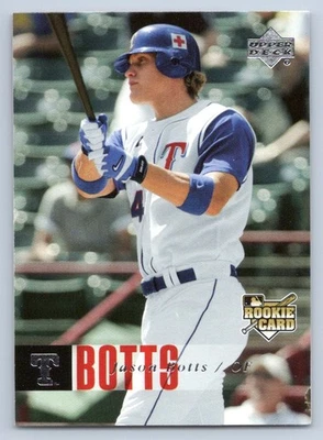 2006 Upper Deck Jason Botts #467 Texas Rangers - Image 1 of 2