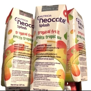 New Neocate Splash TROPICAL Fruit 15 supplement  cartons drink adults teen - Picture 1 of 1