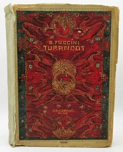 Turandot, Dramma Lirico in Tre Atti e Cinque Quadri, Riduzione per Canto e Pia.. - Picture 1 of 4