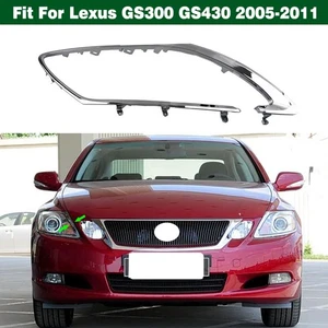 Right Side Headlight Cover Ring Frame Trim Chrome For Lexus GS300 GS430 2005-11 - Picture 1 of 9
