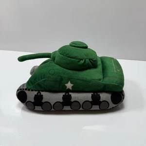 Peluche de peluche verde Sherman tanque suave Amy militar - Imagen 1 de 11