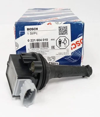 Bosch Ignition Coil 0221604010 for Volvo S40 S60 V70 V50 C70 C30 XC70 V60 04-16 - Image 1 of 4