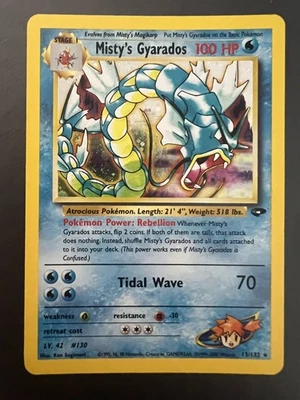 Pokemon TCG - Misty`s Gyarados 13/132 Gym Challenge - Holo - Near Mint - Bild 1 von 4