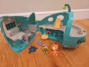 Octonauts Gup-A Octopod Playset Vehicle Big 12" Gup-A With Figures Lot - Picture 1 of 11
