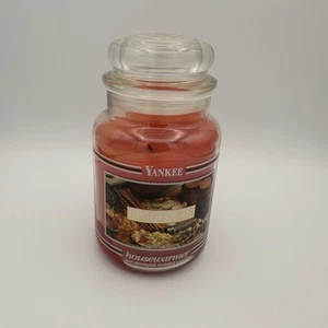 ZURÜCKGENOMMEN Yankee Candle schwarzes Band Backgewürze Housewarmer groß 22 Unzen teilweise - Bild 1 von 9